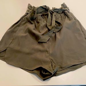 Green Express Highrise shorts. Never worn.